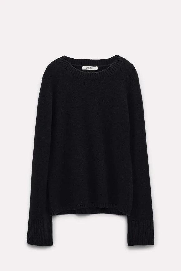 Strick | Dorothee Schumacher Luxury Comfort Pullover Pure Black