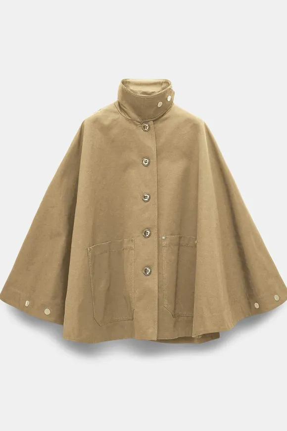 Jacken & Mäntel | Dorothee Schumacher Luxury Layer Coat Warm Beige