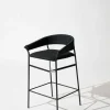 Tucurinca | Dorothee Schumacher Maye Barstool Indoor Black Beige Mix