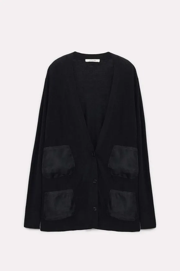 Strick | Dorothee Schumacher Merino Elegance Cardigan Pure Black