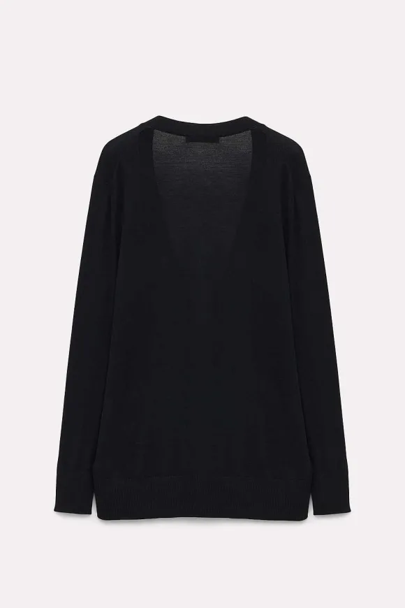 Strick | Dorothee Schumacher Merino Elegance Cardigan Pure Black