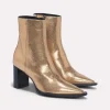 Schuhe | Dorothee Schumacher Metallic Chic Bootie Structured Gold