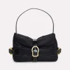 Taschen | Dorothee Schumacher Modern Statement Handbag Black With Matte Gold Trims