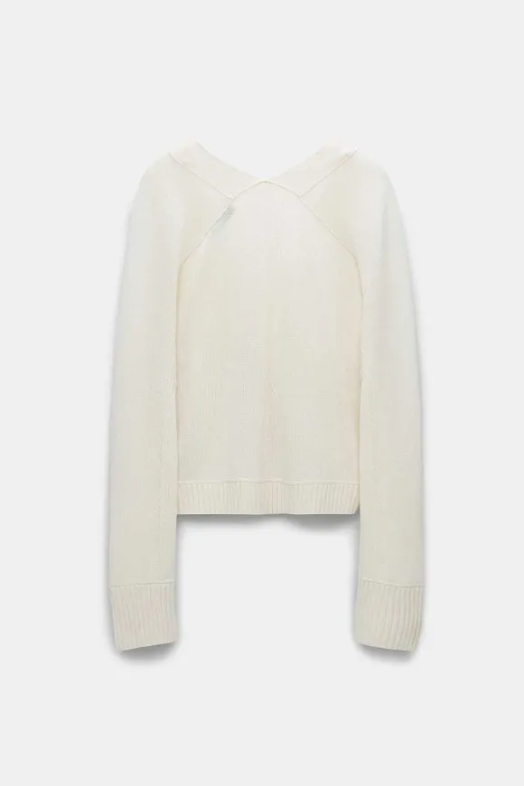 Strick | Dorothee Schumacher Modern Statements Cardigan Camellia White