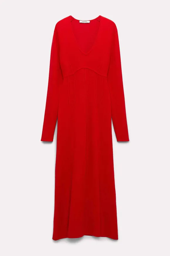 Strick | Dorothee Schumacher Modern Statements Dress Medium Red