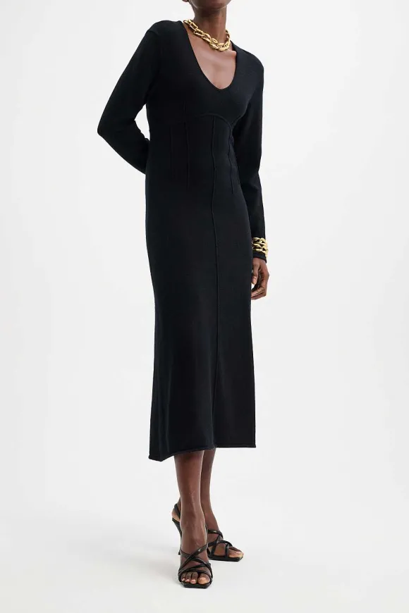 Strick | Dorothee Schumacher Modern Statements Dress Pure Black