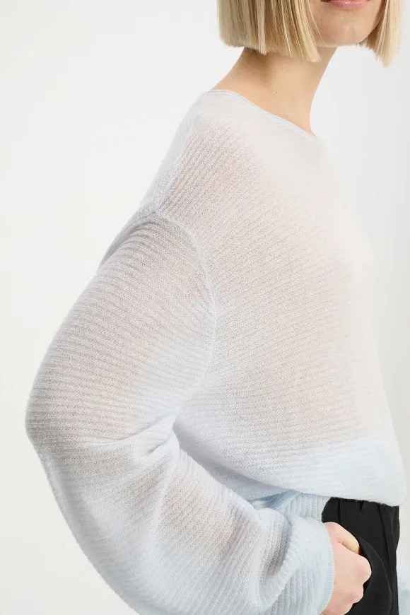 Strick | Dorothee Schumacher Playful Softness Pullover Soft Blue