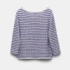 Strick | Dorothee Schumacher Playful Softness Pullover Purple Blue White Mix