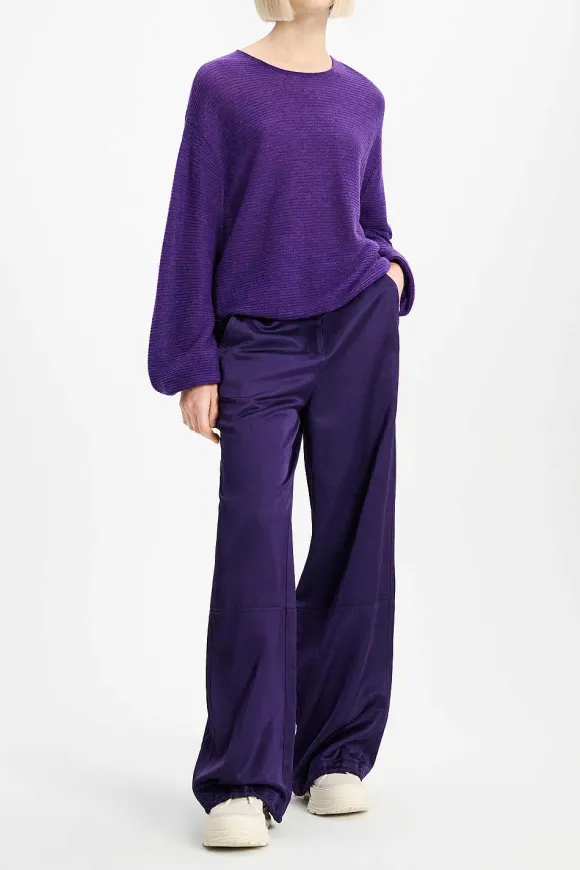 Strick | Dorothee Schumacher Playful Softness Pullover Medium Purple