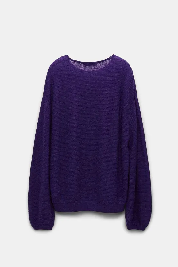 Strick | Dorothee Schumacher Playful Softness Pullover Medium Purple