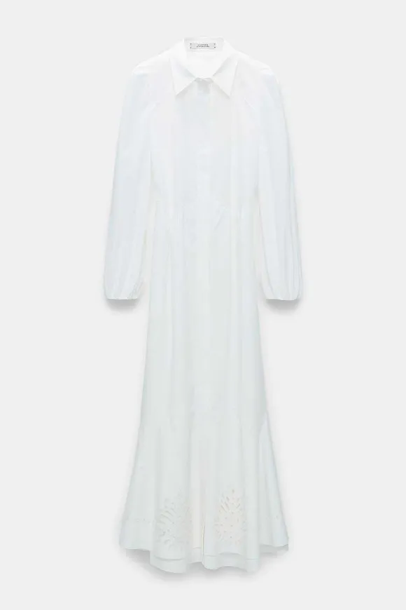 Kleider | Dorothee Schumacher Poplin Power Dress Pure White