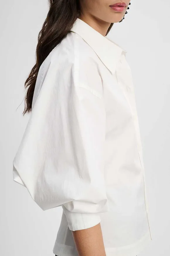 Blusen | Dorothee Schumacher Powerful Volumes Blouse Pure White