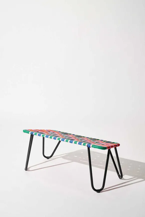 Tucurinca | Dorothee Schumacher Prii Love Foot Bench Rojo Azul Mix