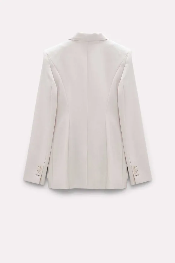 Blazer | Dorothee Schumacher Refreshing Ambition Jacket Pearl Sand