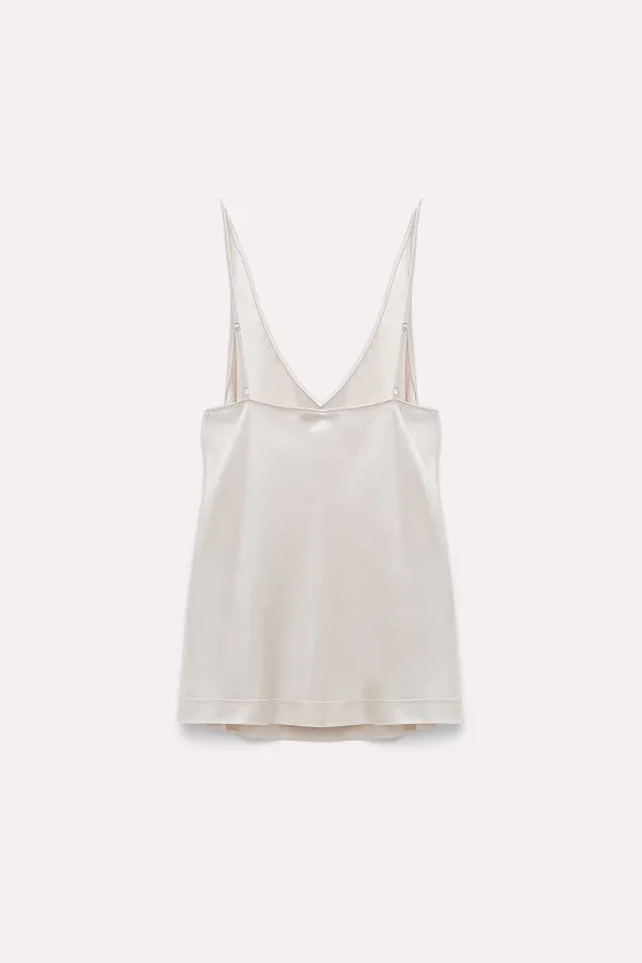 Shirts & Tops | Dorothee Schumacher Sense Of Shine Top Natural White