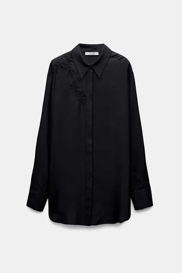 Blusen | Dorothee Schumacher Sensual Coolness Blouse Pure Black