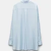 Blusen | Dorothee Schumacher Sensual Coolness Blouse Soft Blue