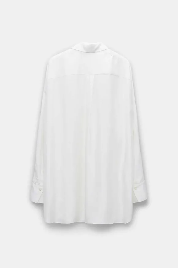 Blusen | Dorothee Schumacher Sensual Coolness Blouse Camellia White