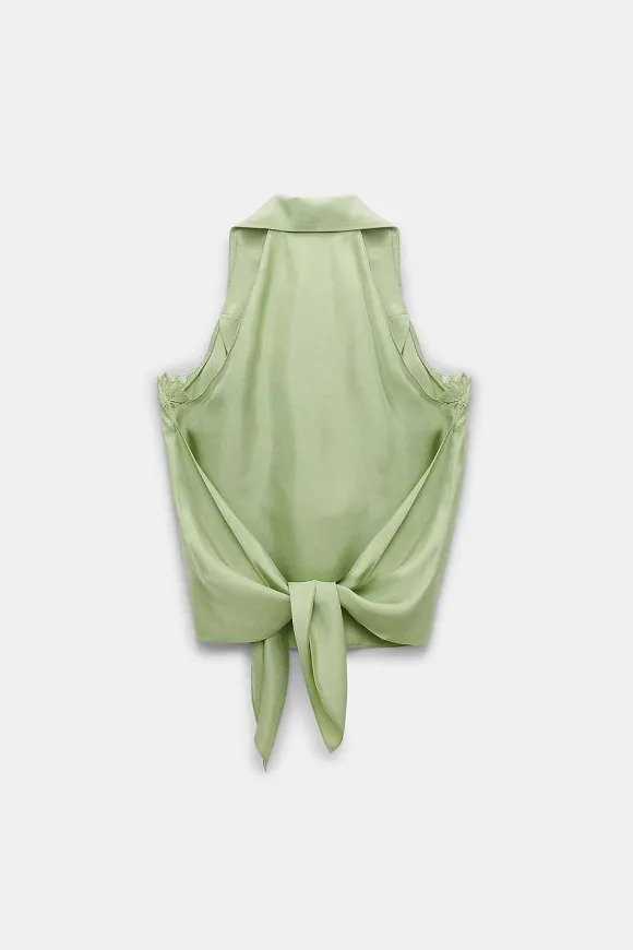 Shirts & Tops | Dorothee Schumacher Sensual Coolness Top Happy Green