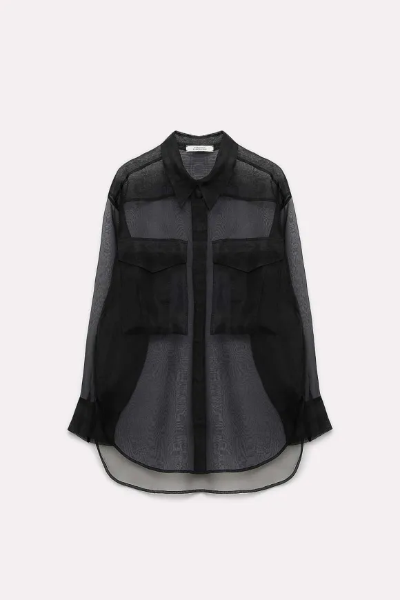 Blusen | Dorothee Schumacher Sheer Opulence Blouse Pure Black