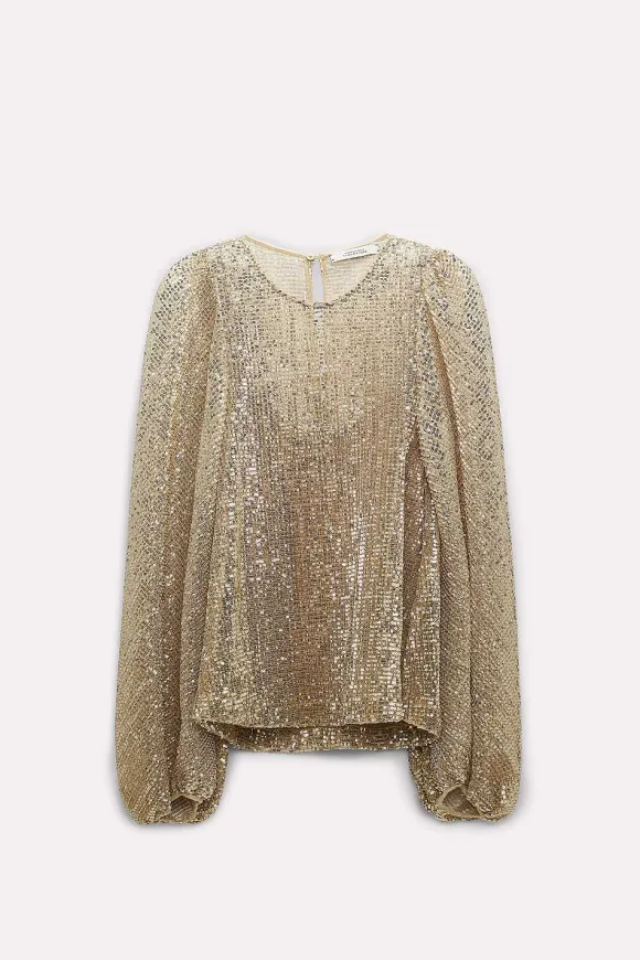 Blusen | Dorothee Schumacher Shimmering Dreams Blouse Shimmering Gold