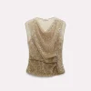 Shirts & Tops | Dorothee Schumacher Shimmering Dreams Top Shimmering Gold