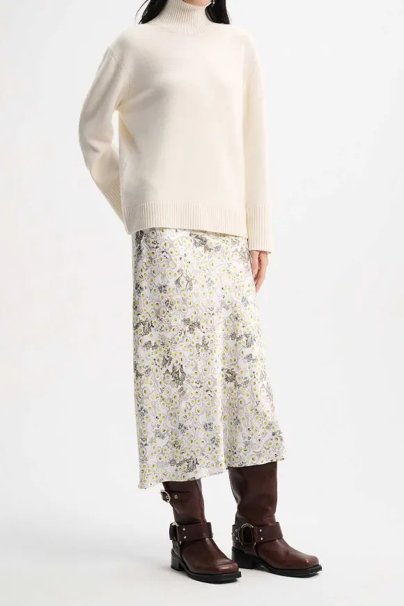 Shorts & Röcke | Dorothee Schumacher Shiny Daisy Skirt Yellow Flowers