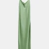 Kleider | Dorothee Schumacher Shiny Statement Dress Soft Green