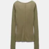 Shirts & Tops | Dorothee Schumacher Simply Timeless Shirt Dark Shiny Khaki