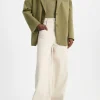 Shirts & Tops | Dorothee Schumacher Simply Timeless Top Dark Shiny Khaki