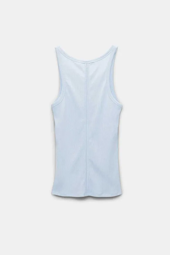 Shirts & Tops | Dorothee Schumacher Simply Timeless Top Soft Blue