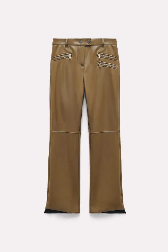 Hosen | Dorothee Schumacher Sleek Comfort Pants Dark Olive Green