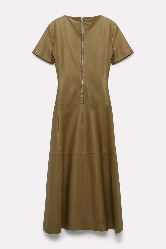 Kleider | Dorothee Schumacher Sleek Statement Dress Medium Olive