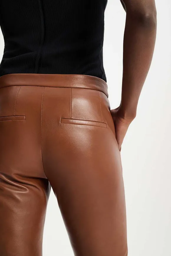 Hosen | Dorothee Schumacher Sleek Statement Pants Brown Sugar