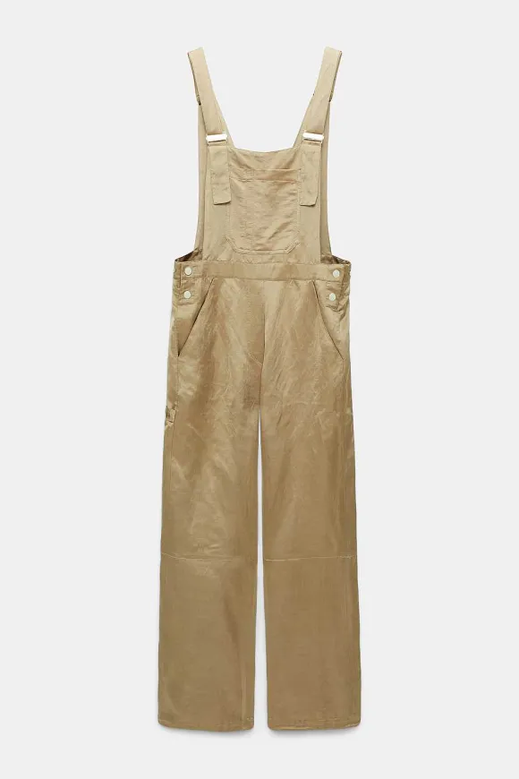 Kleider | Dorothee Schumacher Slouchy Coolness Jumpsuit Warm Beige