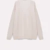 Strick | Dorothee Schumacher Soft Edge V-Neck 1/1 Natural White