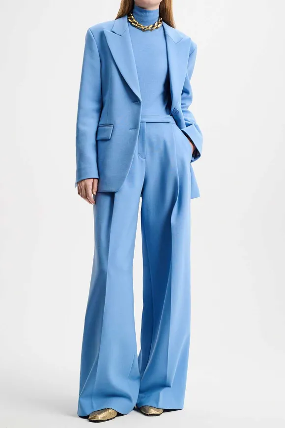 Blazer | Dorothee Schumacher Striking Coolness Jacket Cornflower Blue