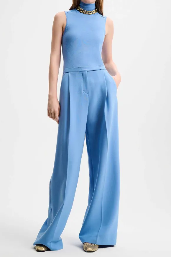 Hosen | Dorothee Schumacher Striking Coolness Pants Cornflower Blue