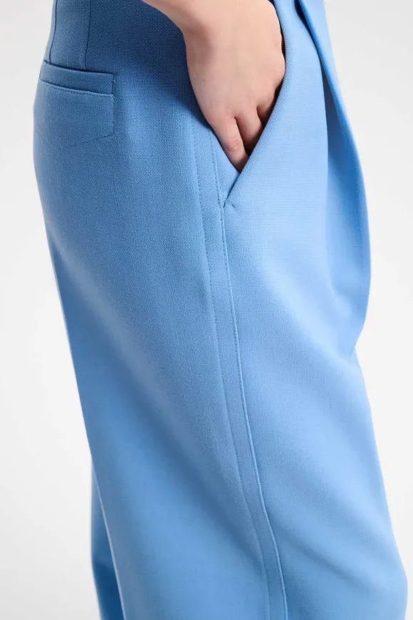 Hosen | Dorothee Schumacher Striking Coolness Pants Cornflower Blue