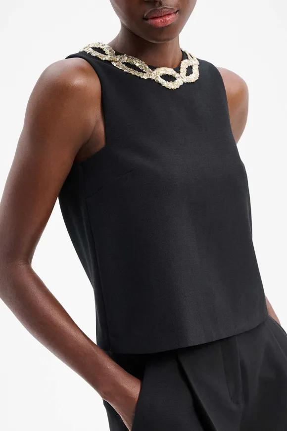 Shirts & Tops | Dorothee Schumacher Striking Coolness Top Pure Black