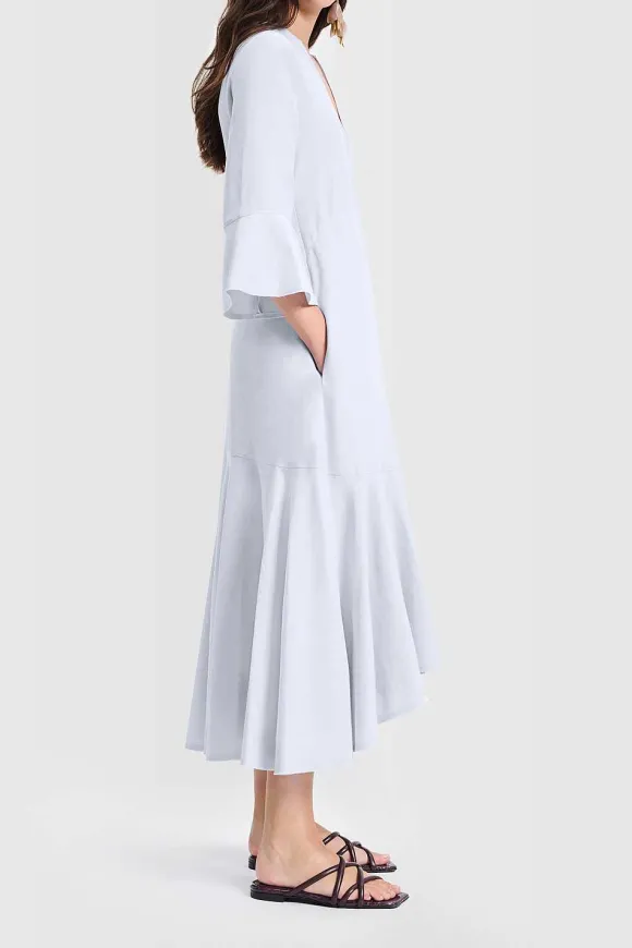 Kleider | Dorothee Schumacher Summer Cruise Dress Soft Blue