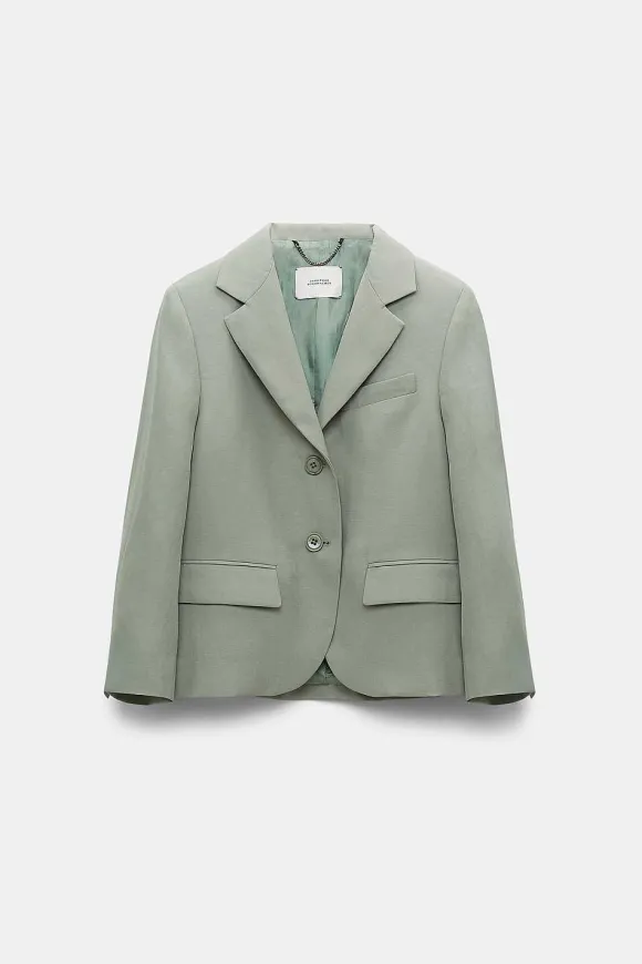 Blazer | Dorothee Schumacher Summer Cruise Jacket Pale Khaki