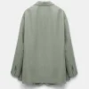 Blazer | Dorothee Schumacher Summer Cruise Jacket Pale Khaki