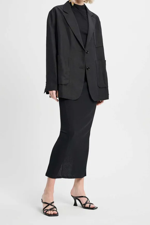 Blazer | Dorothee Schumacher Summer Cruise Jacket Pure Black