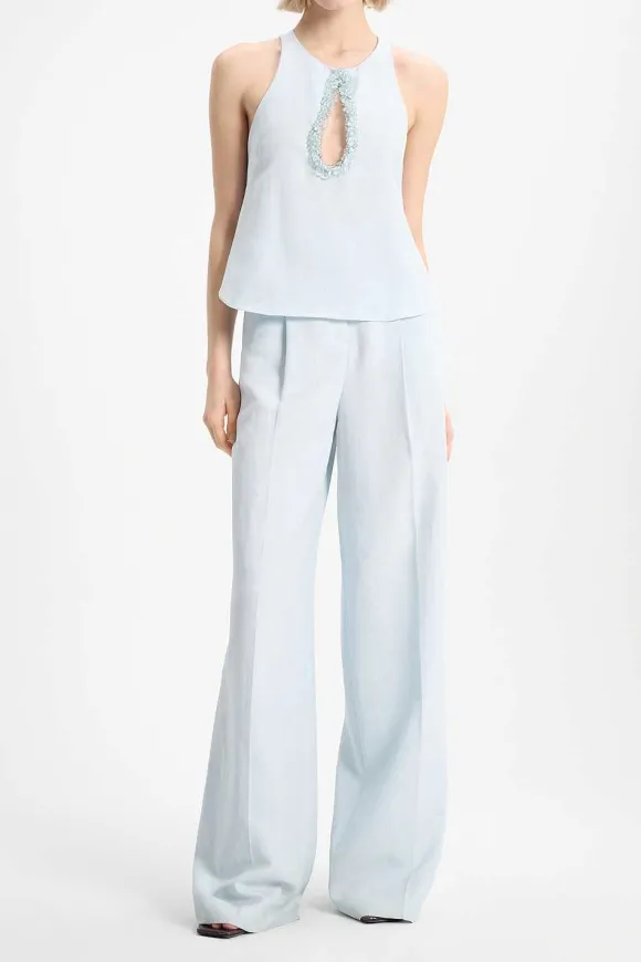 Hosen | Dorothee Schumacher Summer Cruise Pants Soft Blue