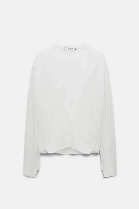 Strick | Dorothee Schumacher Summer Ease Cardigan Shaded White