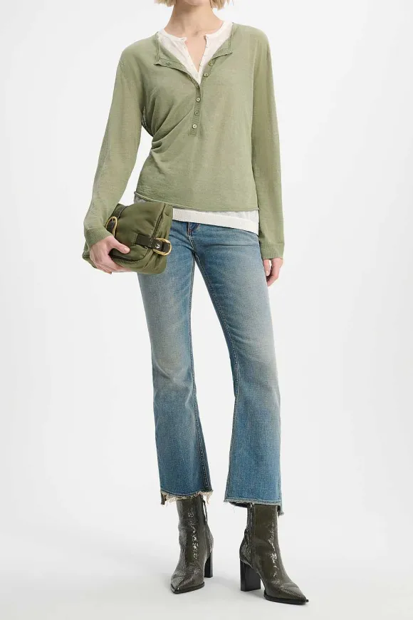 Shirts & Tops | Dorothee Schumacher Summer Ease Pullover Pale Khaki