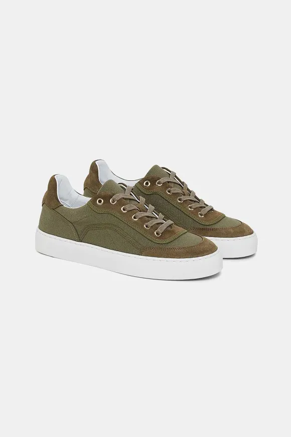 Schuhe | Dorothee Schumacher Summer Sportiness Canvas Sneaker Structured Green