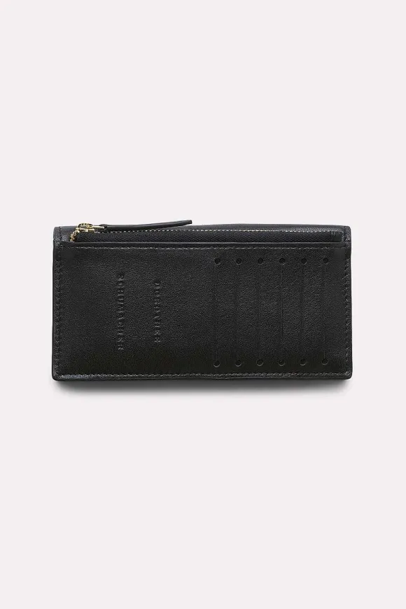 Small Accessories | Dorothee Schumacher Take Me With You Envelope Wallet Pure Black