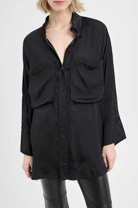 Blusen | Dorothee Schumacher Transparent Fantasy Blouse Pure Black